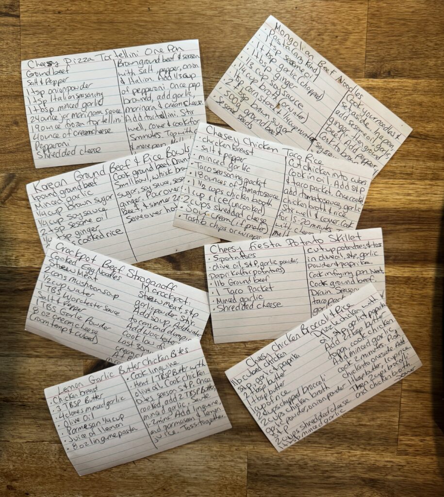 Some of our favourite recipes we love to cook on our converted shuttle bus.