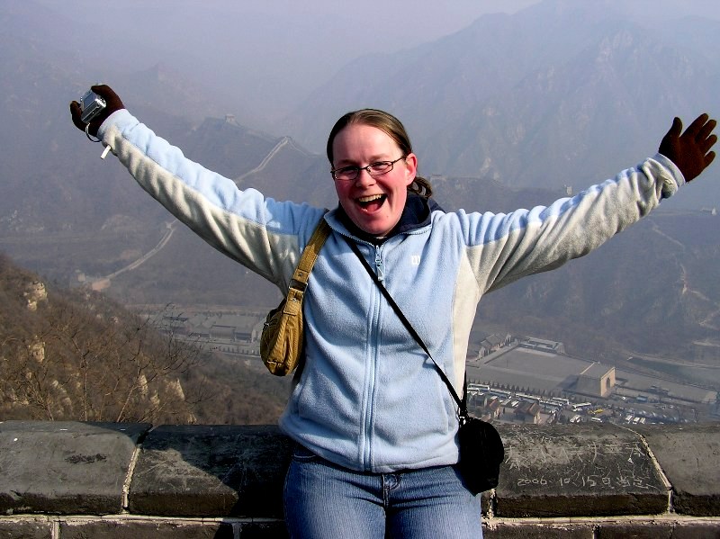 Me standing on The Great Wall of China 2007